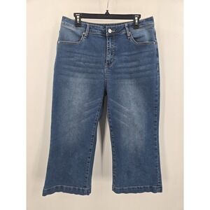 Sidefeel Jeans Women's Size 14 Crop Casual